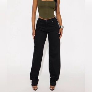 NWT Low Rise Stacked Pant Size L 33 inseam